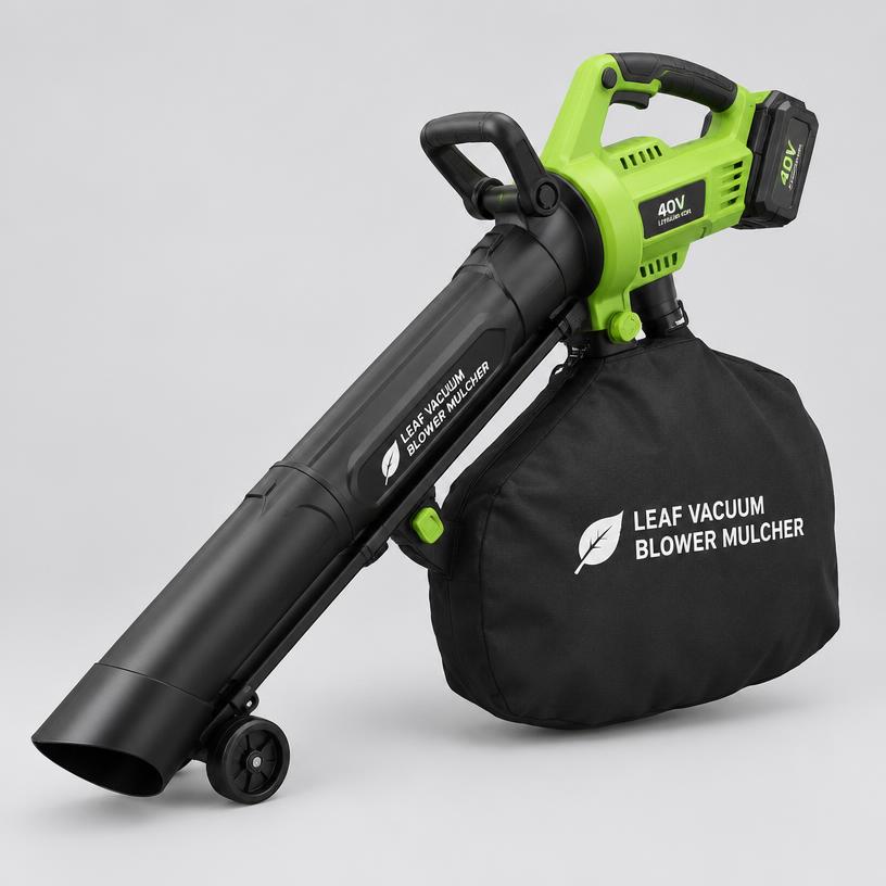 Cordless Leaf Vacuum & Mulcher